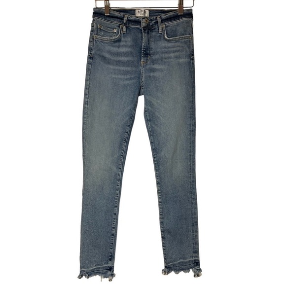 Agolde Sophie Chewed Hem Jean size 27 - Picture 1 of 9
